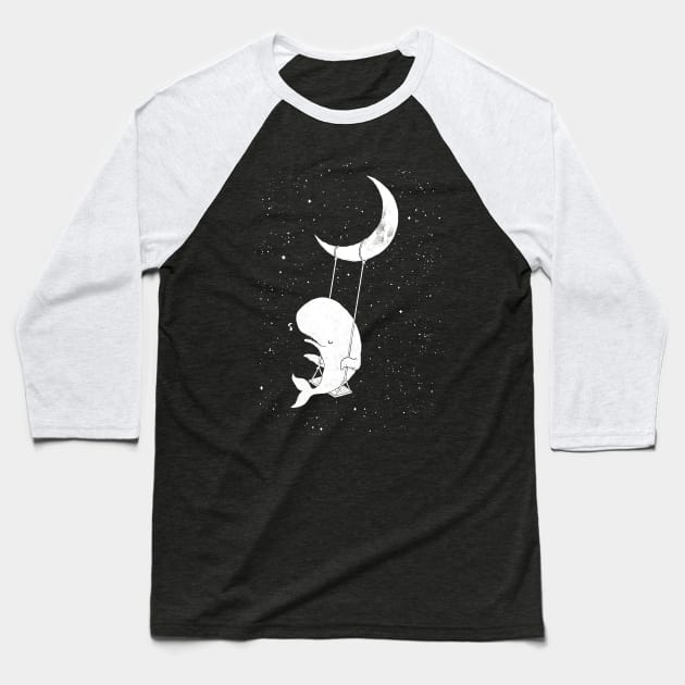 When The Night Comes Baseball T-Shirt by triagus